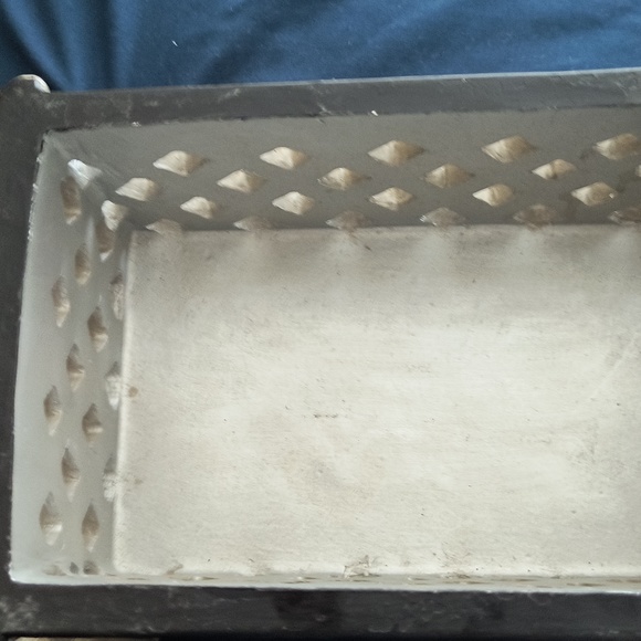 Vintage Ornate Trinket Jewelry Organizing Box,Storage, wood and metal mounted✨️ - Picture 2 of 5